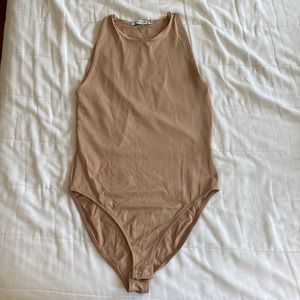 Tan bodysuit